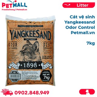 Cát vệ sinh Yangkeesand Odor Control Bentonite Cat Litter 7kg Petmall