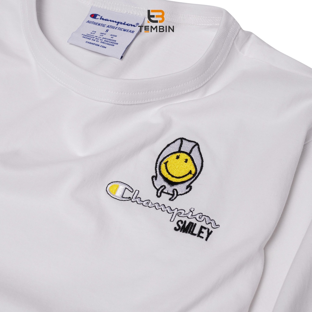 Áo Champion - Cotton - Áo Thun Form Rộng - Logo Thêu - Champion