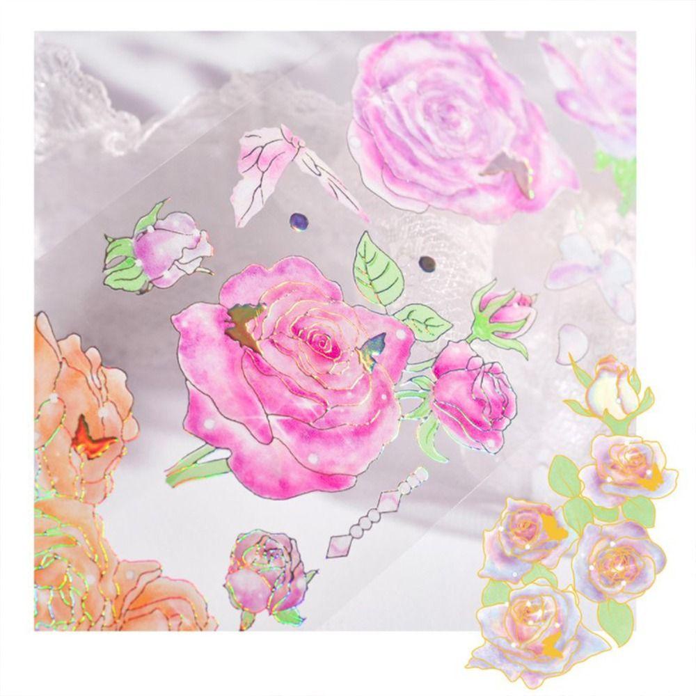 Miếng Dán Trang Trí Sổ Tay DIY Sáng Tạo Màu Đồng