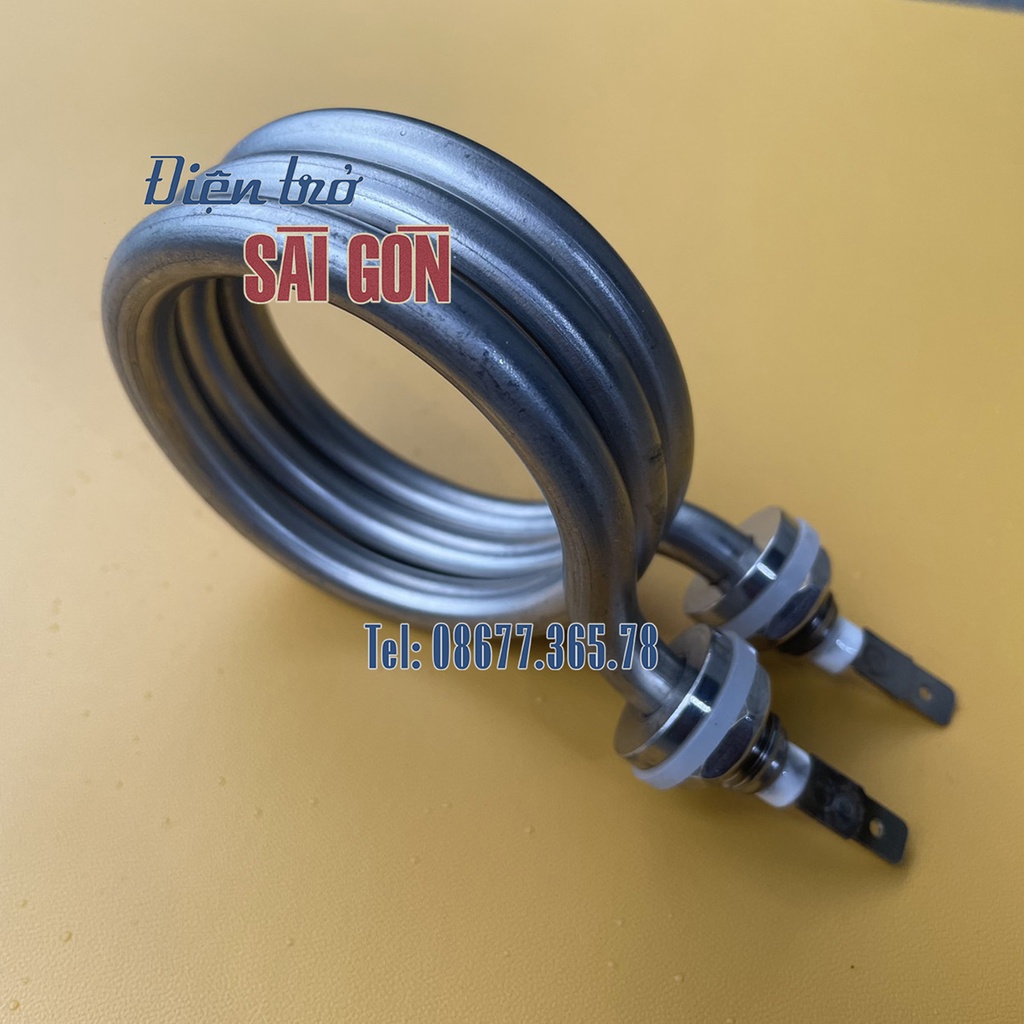 Điện trở cho nồi hấp bánh bao, Công suất 1Kw, chất liệu inox 304