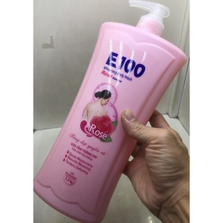 Sữa Tắm E100 Silky Màu Vàng 1200ml