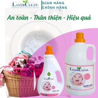 Nước giặt Layer Clean hương nước Hoa can 4 lít