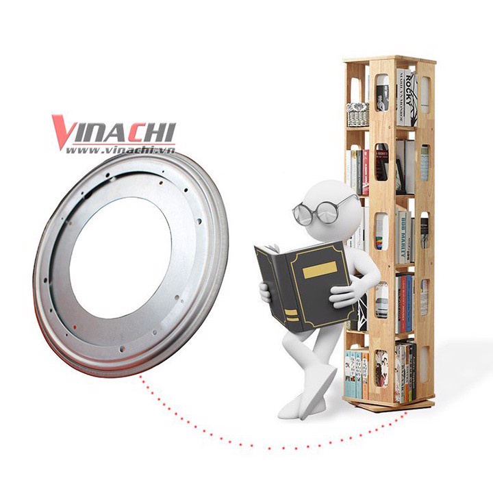 Mâm Xoay Tròn Kiểu 2 -kệ trưng bày, bàn xoay, tủ quần áo, tủ quay, ... xoay 360 độ một cách trơn tru, giúp đồ nội thất