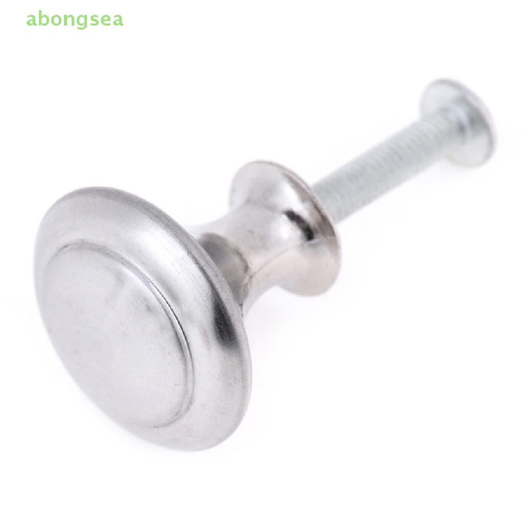 Set 10 Núm Kéo Tròn Bằng Thép Không Gỉ Cho Ngăn Kéo Tủ