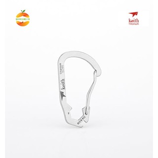 Móc khóa đa năng Keith Titanium Carabiner Ti1154