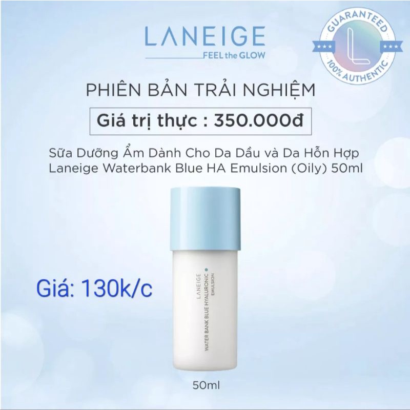 Nước hoa hồng Skin Refiner Ligth Laneige 50ml