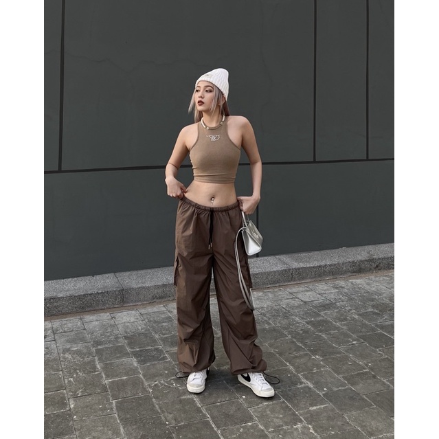 TIDYCHIC - Quần dù túi hộp / Parachute Pants | BigBuy360 - bigbuy360.vn