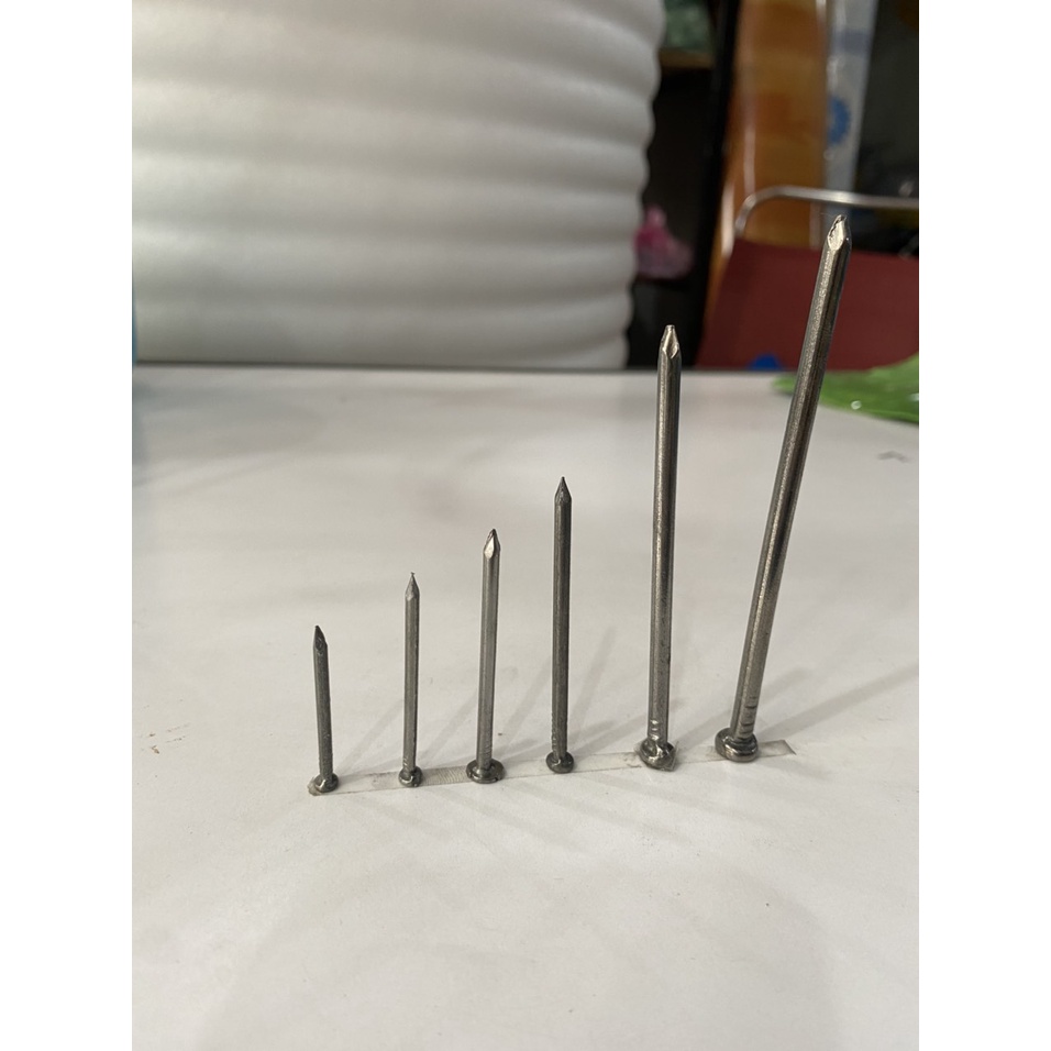 Đinh chì, đinh đóng gỗ nhiều kích thước, bán lẻ theo 100g