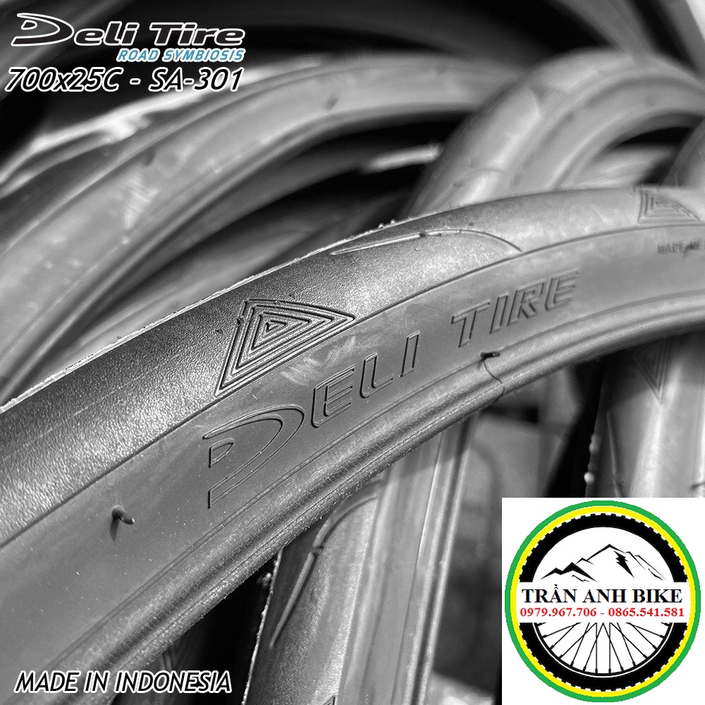 Lốp  xe đạp Deli Tire SA301 700x25C - 1 Chiếc