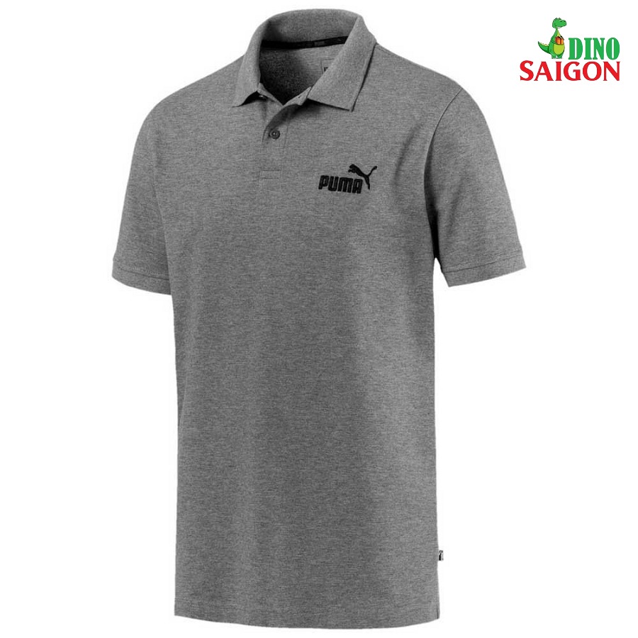 Áo thun Polo nam Puma Essentials Jersey màu Xám Hàng chính hiệu