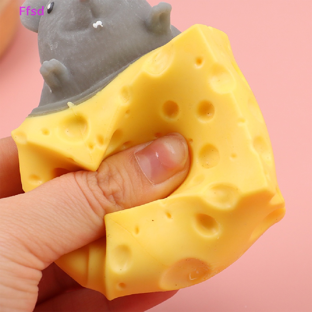 Đồ Chơi Nắn Bóp Giúp Giải Tỏa Căng Thẳng Hình Chú Chuột Vui Nhộn