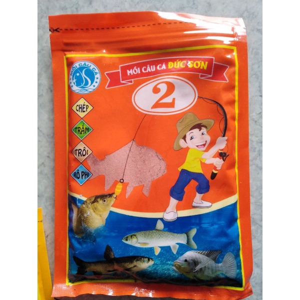 Mồi Câu Đức Sơn 1,2,3,4 Siêu Nhậy