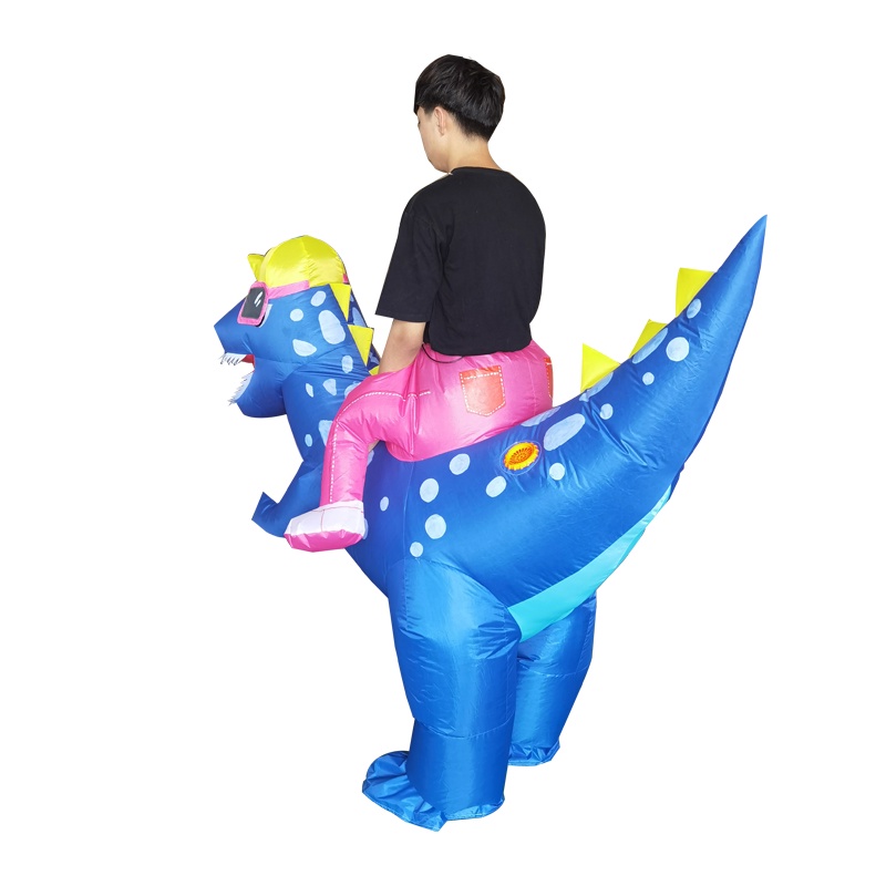 Bộ Đồ Bơm Hơi Hóa Trang Khủng Long Hoạt Hình Vui Nhộn Cho Người Lớn