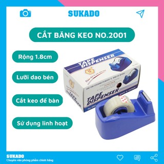 Cắt băng keo để bàn No.2001 dùng cho băng keo 1.8cm văn phòng SUKADO