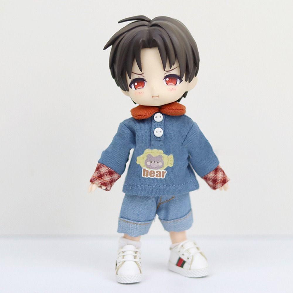 Áo Hoodie Màu Sắc Cầu Vồng Cho Búp Bê OB11