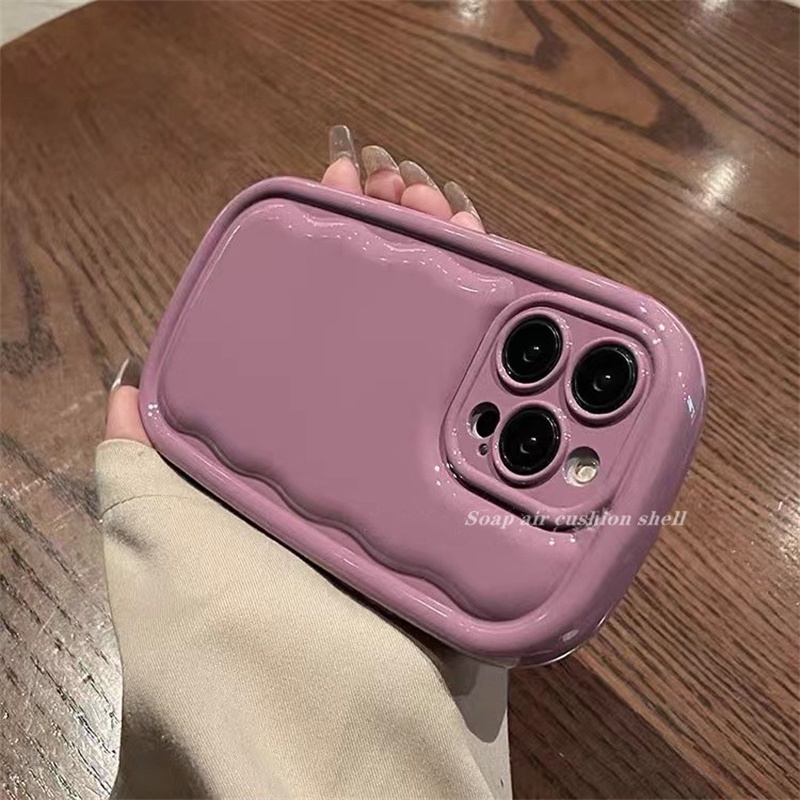 Ốp Điện Thoại TPU Chống Rơi Màu Macaron Cho Iphone14 13 12 11Pro Max / 14 Plus