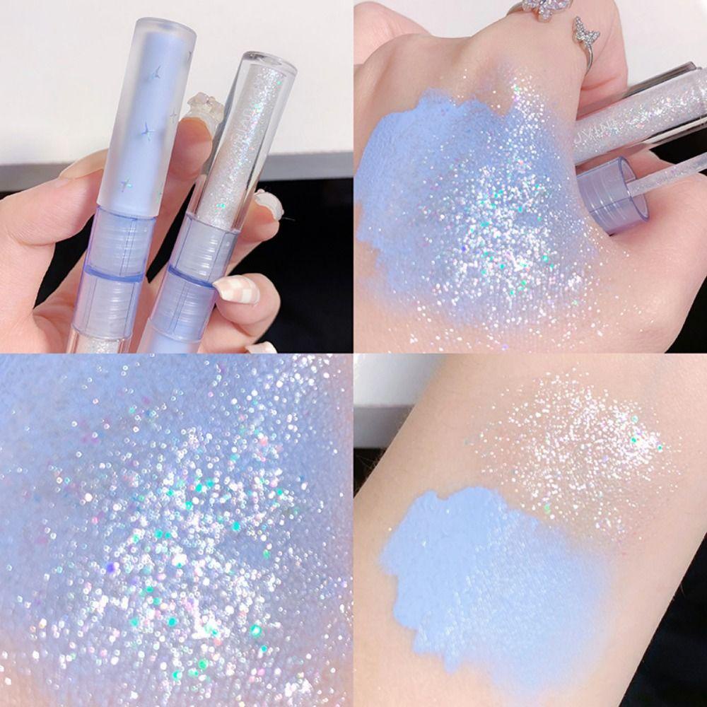 Phấn Mắt Dạng Lỏng Mini Màu Lấp Lánh Trang Điểm Dự Tiệc