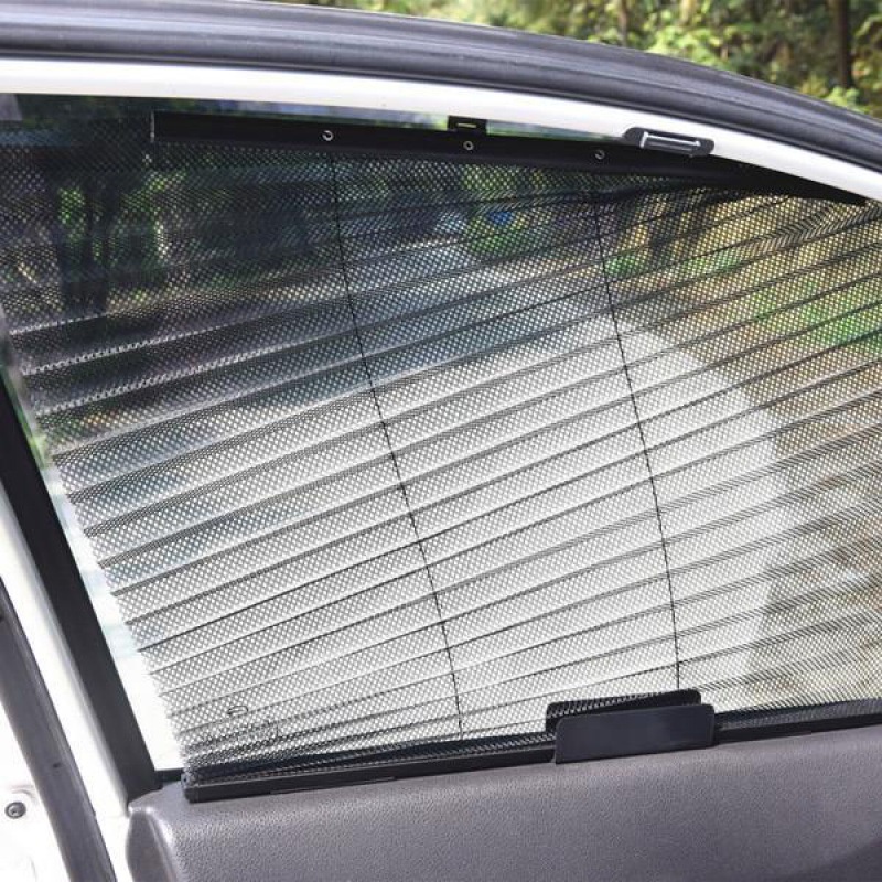 Bộ 4 rèm che nắng thông minh trên xe hơi, tự động lên xuống theo kính - LAKADO