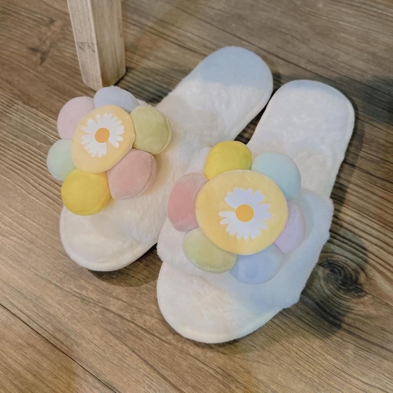 Dép lông mặt cuời siêu xinh luôn HOT (tặng quà)