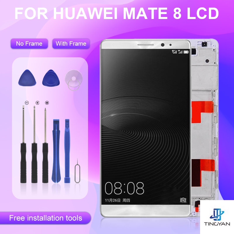 1 Màn Hình Cảm Ứng Lcd Kèm Khung Thay Thế Chuyên Dụng Cho Huawei Mate 8 NXT-L29