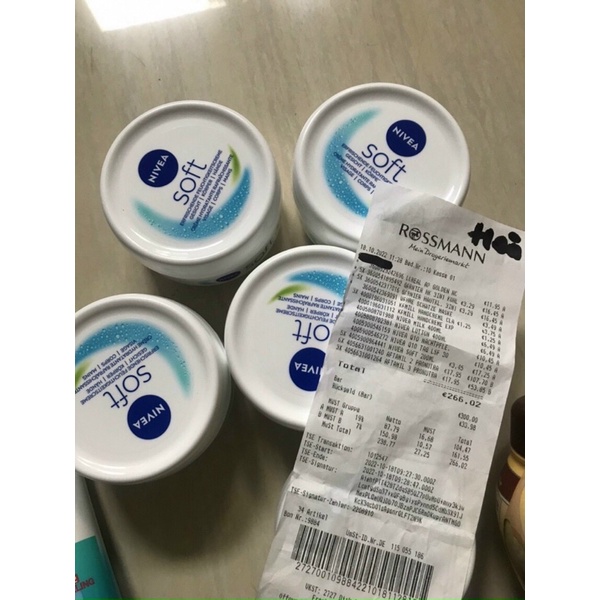 🌹🌹 KEM DƯỠNG ẨM CHỐNG NẺ NIVEA SOFT CREAM