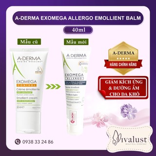 [Chính Hãng] Kem Dưỡng A-DERMA EXOMEGA CONTROL EMOLLIENT CREAM (40ml) - Làm Mềm, Giảm Kích Ứng Cho Da Quá Khô