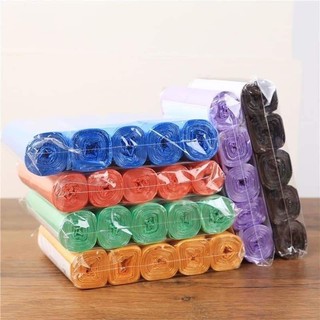 SÉT 5 CUỘN TÚI ĐỰNG RÁC SINH HỌC TỰ PHÂN HỦY size 45*50cm TIỆN DỤNG THÂN THIỆN VỚI MÔI TRƯỜNG