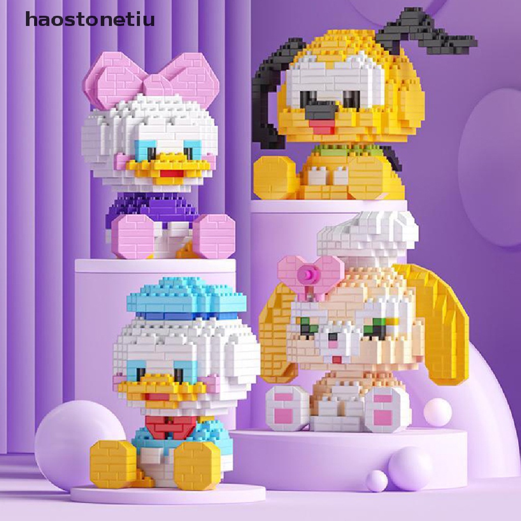 DISNEY Mô Hình Lắp Ráp Đầu Chuột Mickey Mini Cho Bé