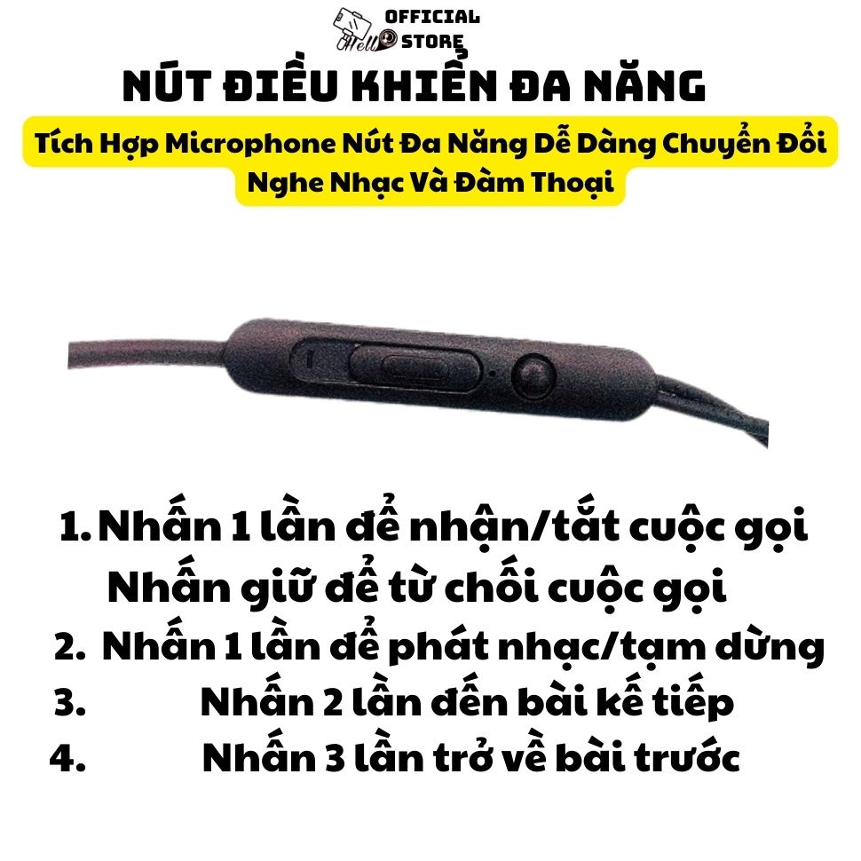 Tai Nghe Nhét Tai U955 𝐜𝐡𝐢́𝐧𝐡 𝐡𝐚̃𝐧𝐠 𝐬𝐞𝐧𝐝𝐞𝐦 Hello,Jack 3.5mm Có Dây Có Mic Chống Ồn Giá Rẻ Cho Điên Thoai