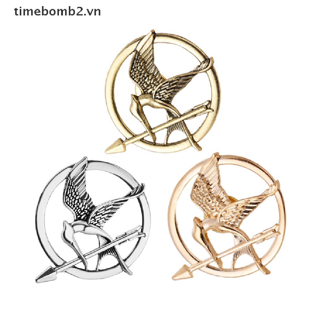 Cài Áo Hình Chú Chim Phong Cách Retro Thời Trang