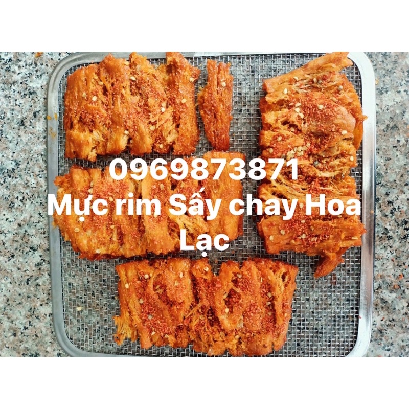 Mực rim sấy khô chay Hoa Lạc 100gr