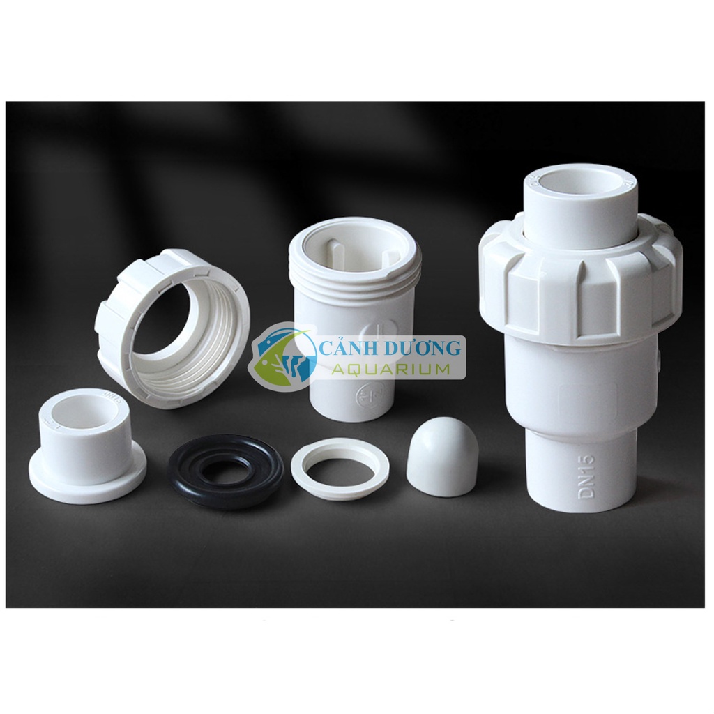 Van 1 chiều U-PVC ống phi 32-25-20 chuyên dùng cho hồ cá