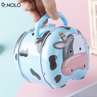 Két Sắt Ống Heo Tiết Kiệm Con Bò Sữa Có Khóa Chất Liệu Hợp Kim Phù Hợp Cho Nhiều Mục Đích