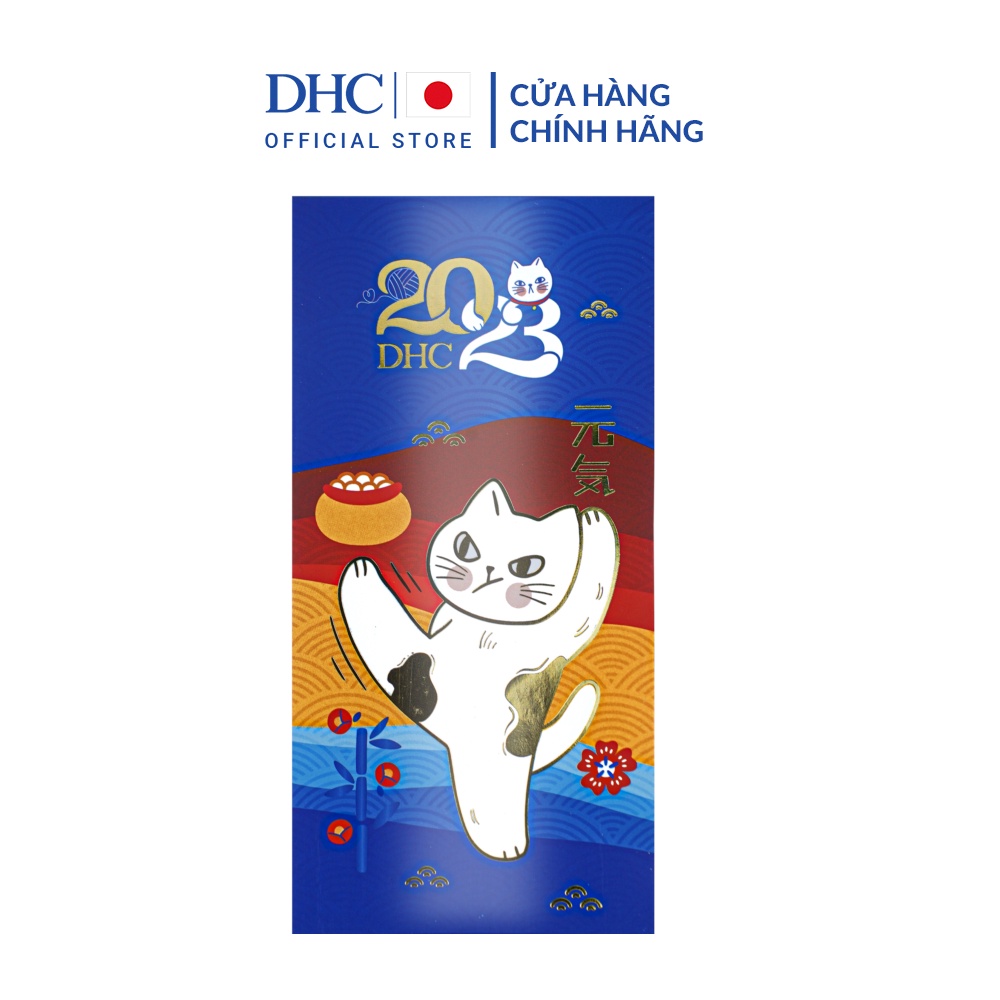 [HB Gift] [Hàng Tặng Không Bán]  Lì xì DHC  mèo Nhật Bản may mắn 2023