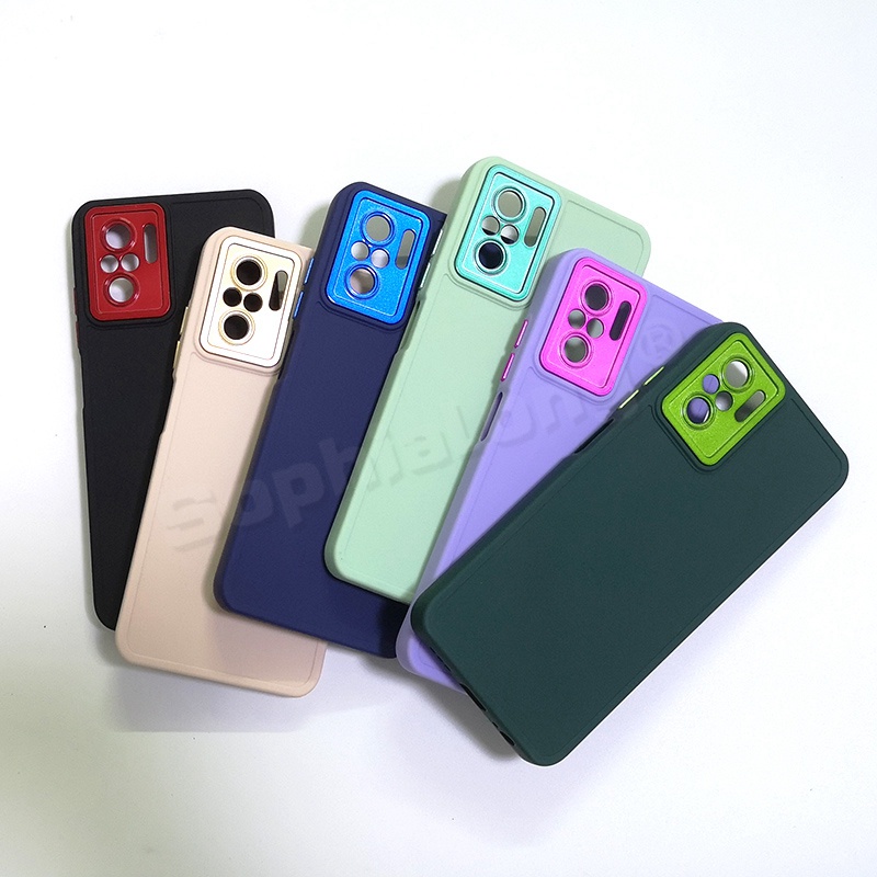 Ốp Điện Thoại Silicon Mềm Hình Bánh Macaroon Cho Xiaomi Redmi Note 10 Pro Max 10S 4G Poco M5S M3 Pro