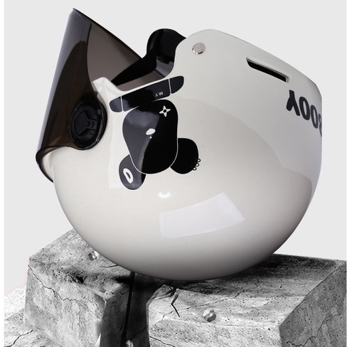 Mũ Bảo Hiểm Chạy Điện Thoáng Khí An Toàn Mùa Hè Cho Nam Nữ