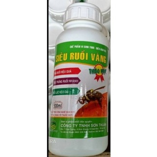 Chế phẩm xua đuổi và phòng trừ ruồi vàng (giao mẫu bao bì ngẫu nhiên)