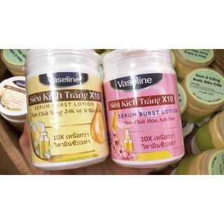 Siêu kích trắng X10 vaseline 250gr