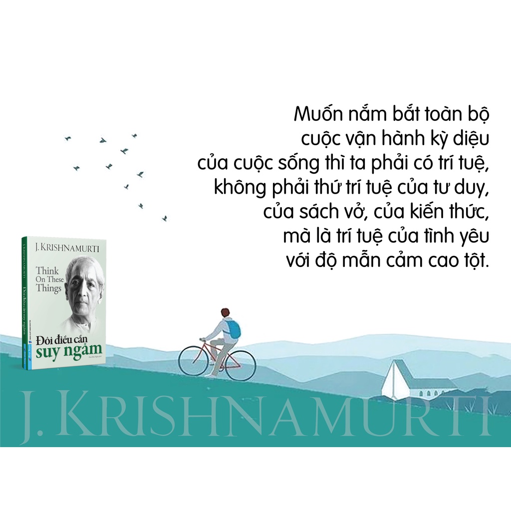 Sách Đôi Điều Cần Suy Ngẫm - Krishnamurti - First News - FIN