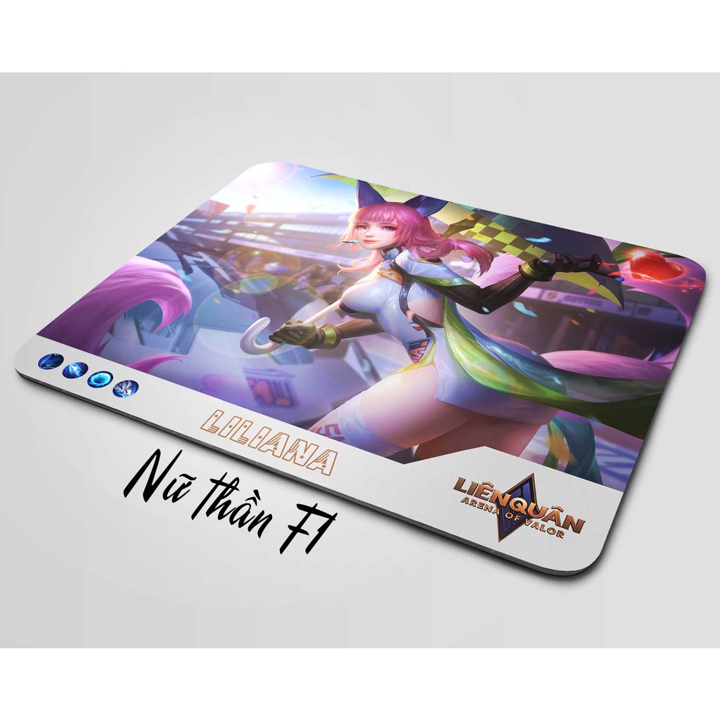 Lót chuột cỡ lớn, bàn di chuột, mouse pad mẫu Liliana Liên quân Mobile