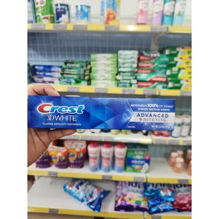 (Mẫu Mới ) Kem Đánh Răng Crest 3D White Toothpaste 147g-232g -Chuẩn MỸ