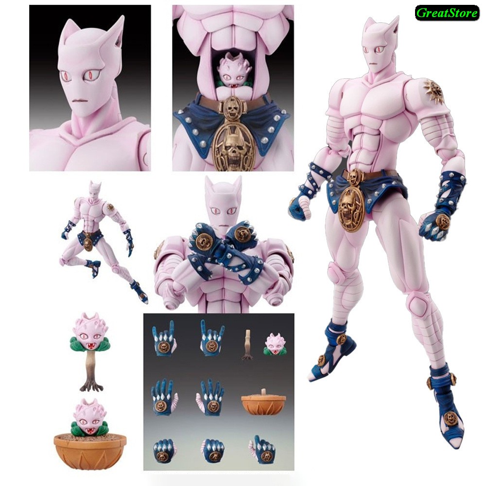 Mô hình Killer Queen trong JoJo Bizarre Adventure FIGMA action Figure 17 cm