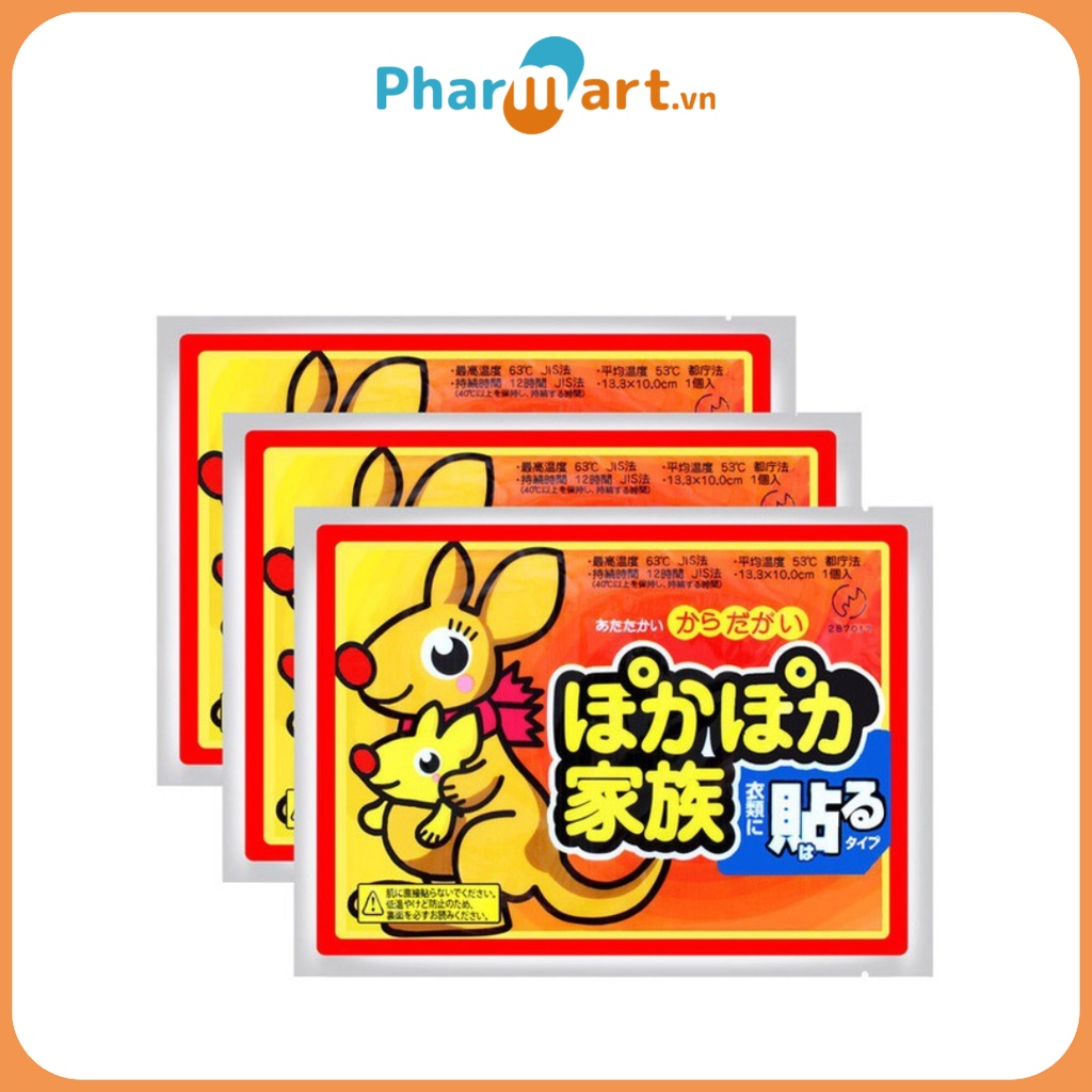 Miếng dán giữ nhiệt Chuột Túi (10 miếng)