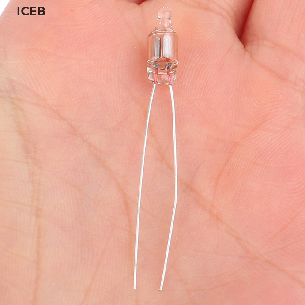 Ic 20 Đèn Neon Báo Hiệu Màu Đỏ Bóng Đèn Neon 5mm Phát Sáng 5X13mm 220v my