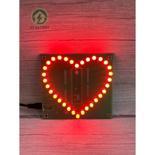 Mạch led trái tim 50 hiệu ứng