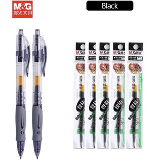 Hộp 12 bút gel m&g viết siêu mượt/ 20 ruột refills agp02376 - m&g gel pen super smooth