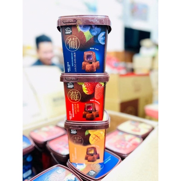 Nama socola tươi nắp pull