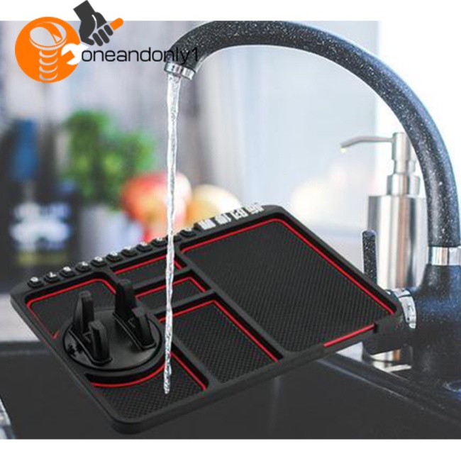 Thảm Cao Su Chống Trượt Để Điện Thoại Gắn Bảng Điều Khiển Xe Hơi