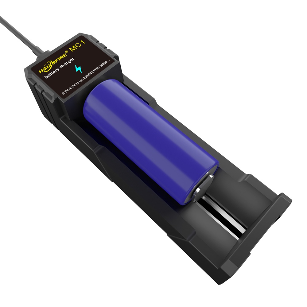 Bộ Sạc Pin Haixnfeng MC1 USB 26500 18650 26650 18350 32650 21700 26700 Li-ion
