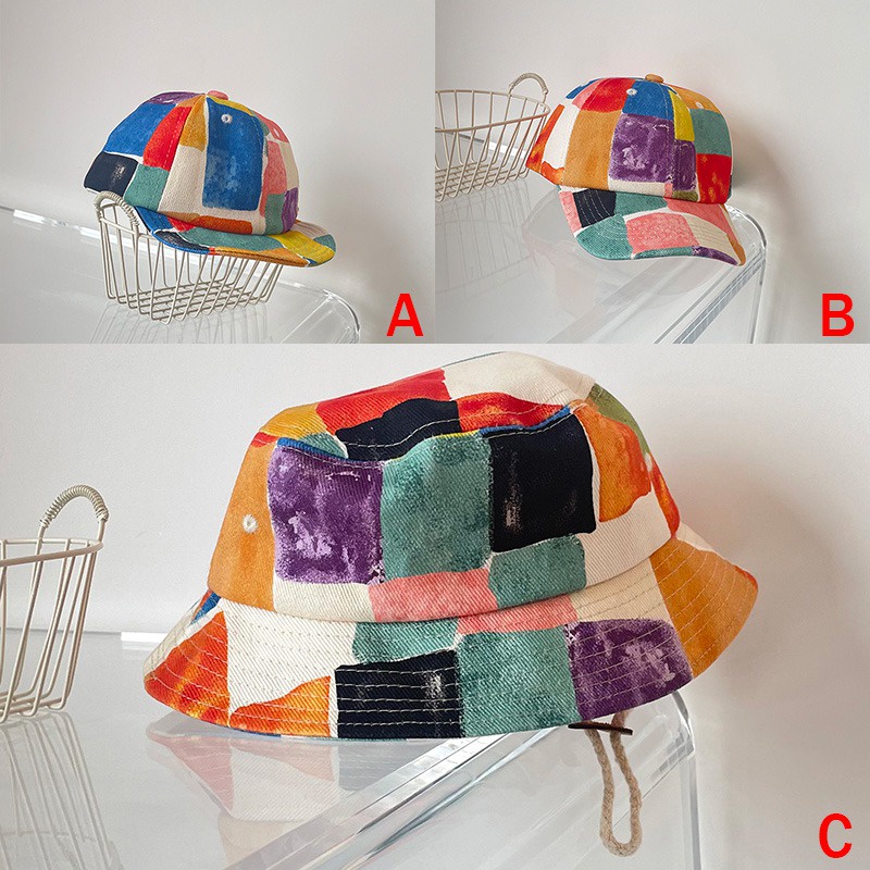 Mũ Lưỡi Trai Vải Cotton Che Nắng Thời Trang Bốn Mùa Dễ Thương Cho Bé